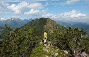 113 lo Zanetti si esaurisce ...di fronte la Cima di Bani...